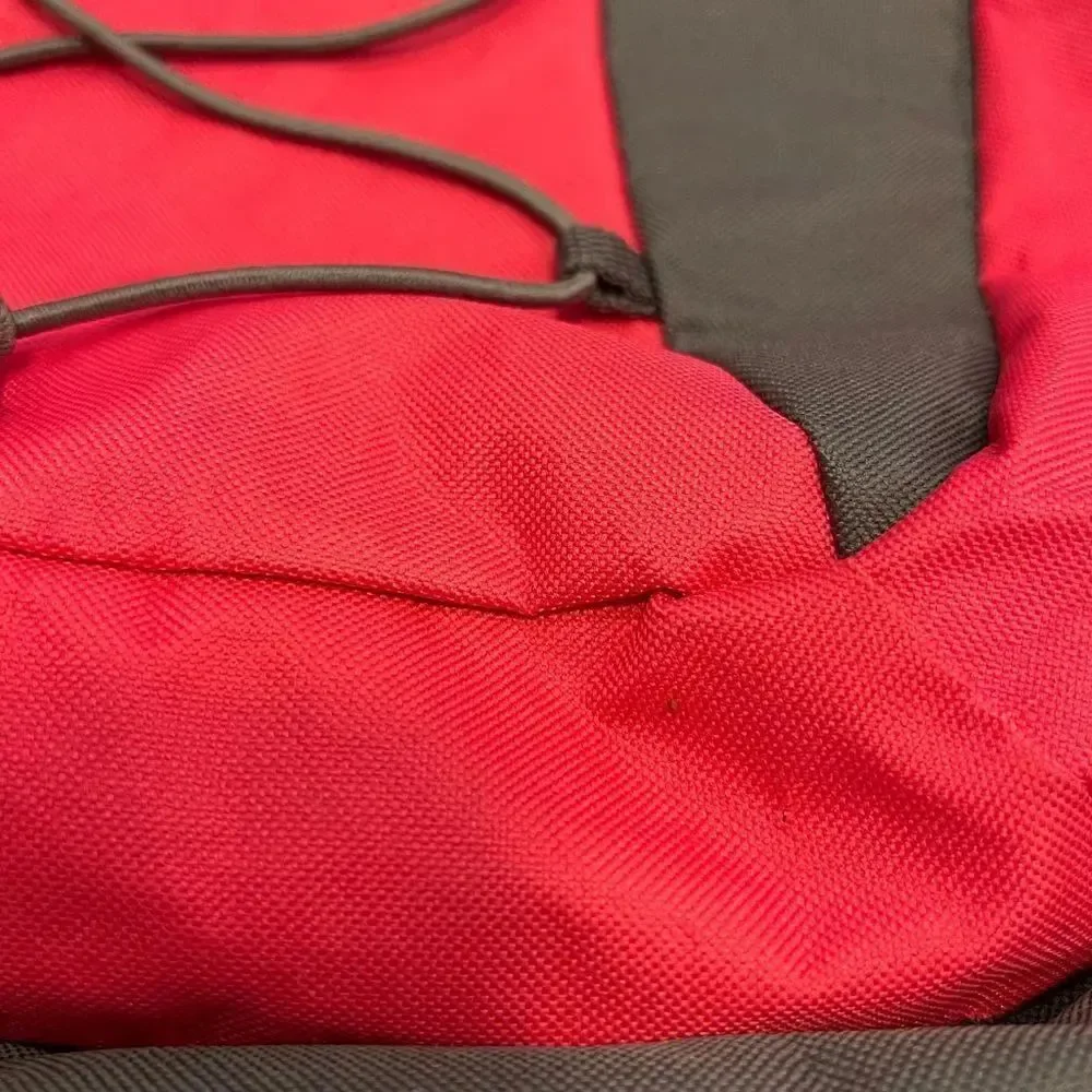 Mountain Edge 17'' Bungee Front Pocket Backpack Red One Size